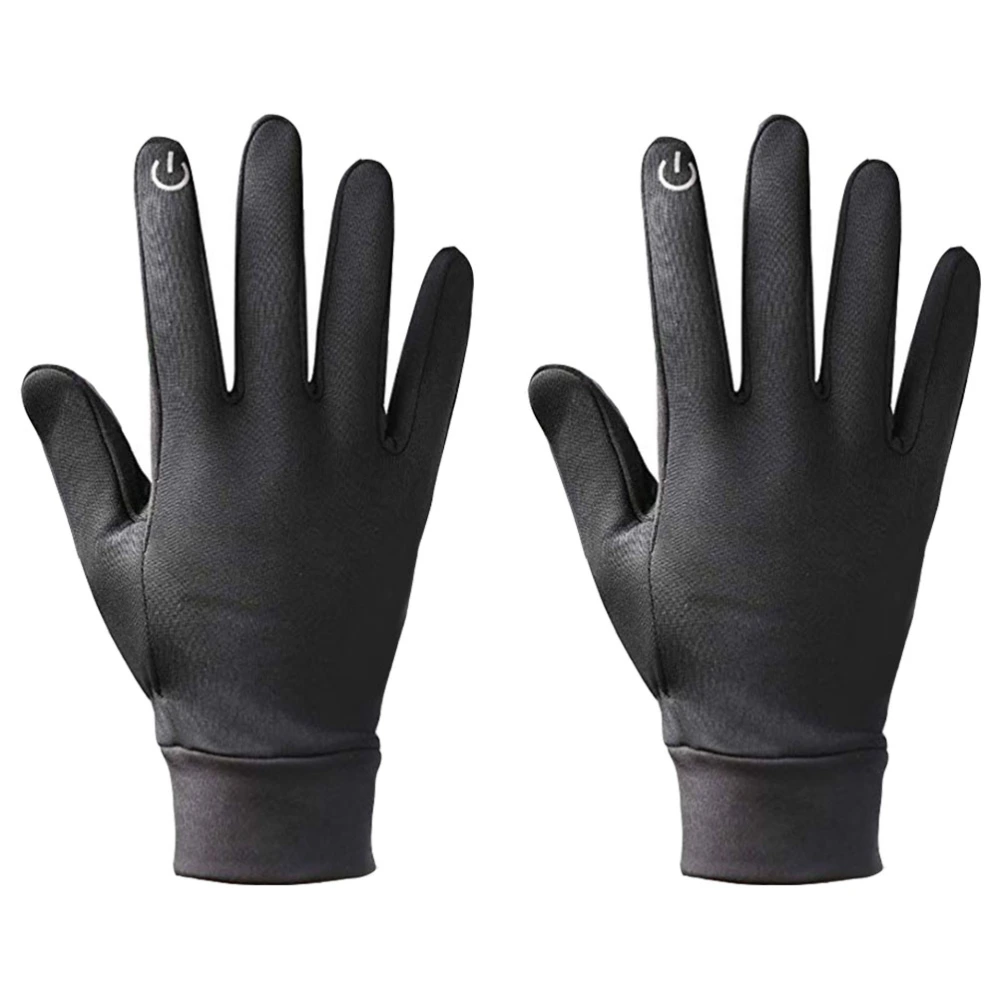 1 Pair Winter Gloves Winter Warm Keeping Cycling Gloves Touching Screen Gloves