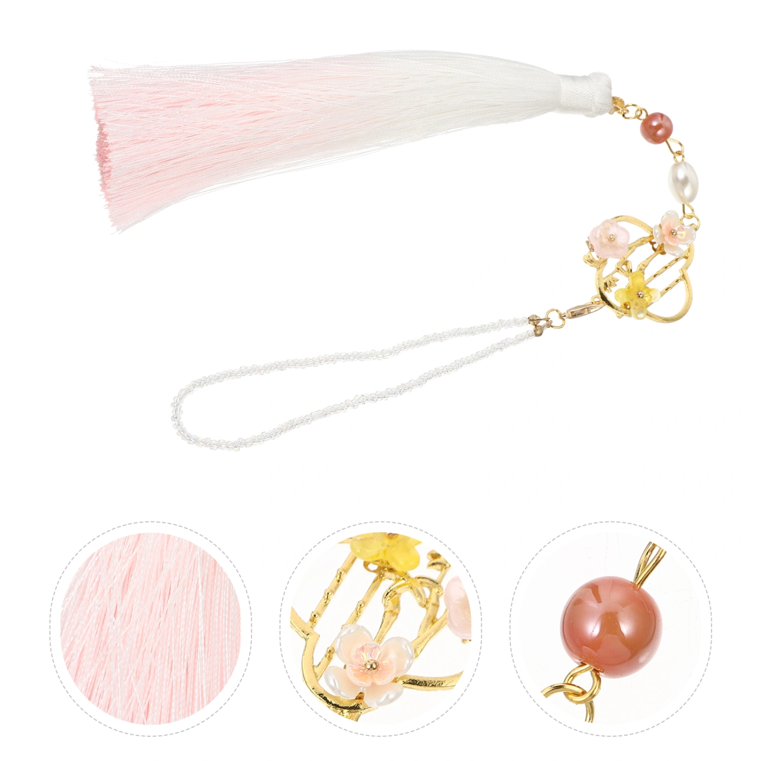1Pc Tassel Pendant Mobile Phone Hanging Pendant Cheongsam Decoration for Ladies