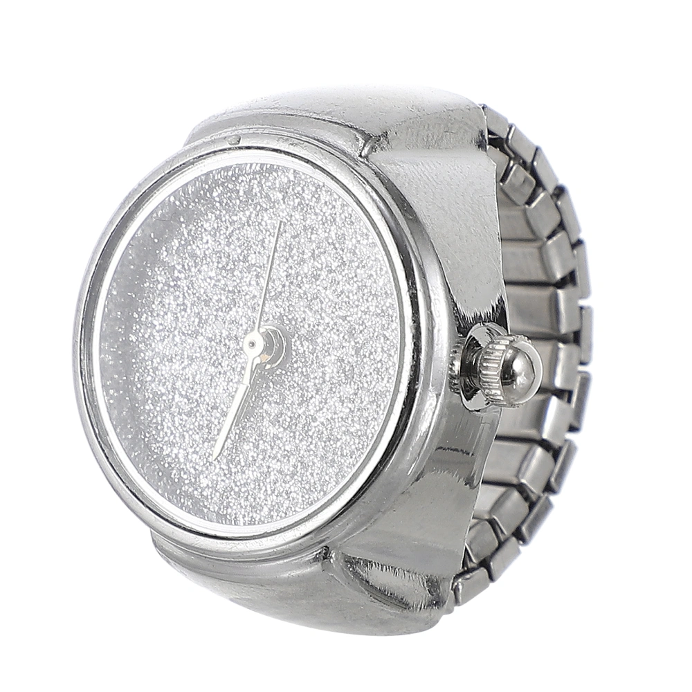 Watch Rings Female Personality Simple Glitter Ring Watch Gifts for Men Women