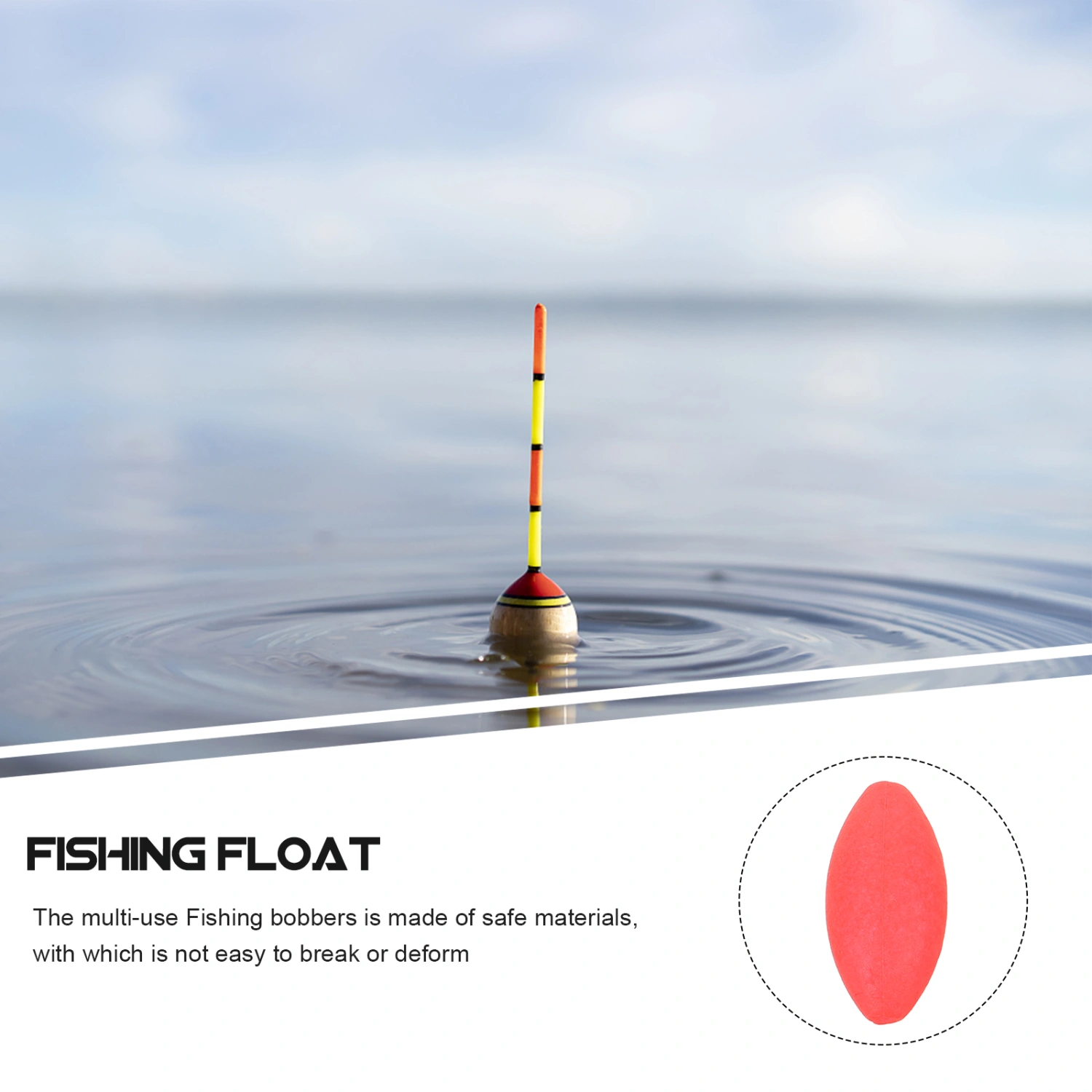 200Pcs Bobbers Fishing Floats  Fishing Floating Balls Fishing Floating Balls Fishing Supplies