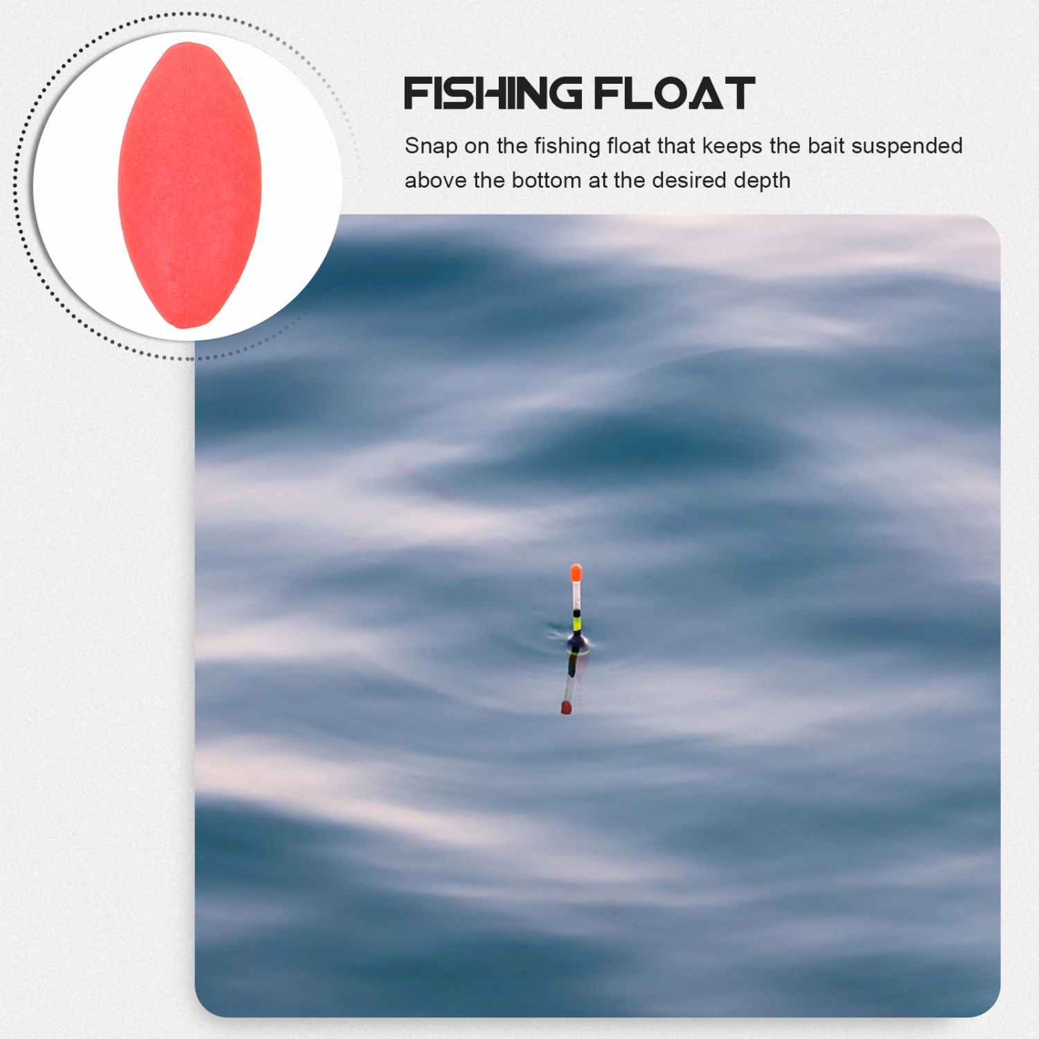 200Pcs Bobbers Fishing Floats  Fishing Floating Balls Fishing Floating Balls Fishing Supplies