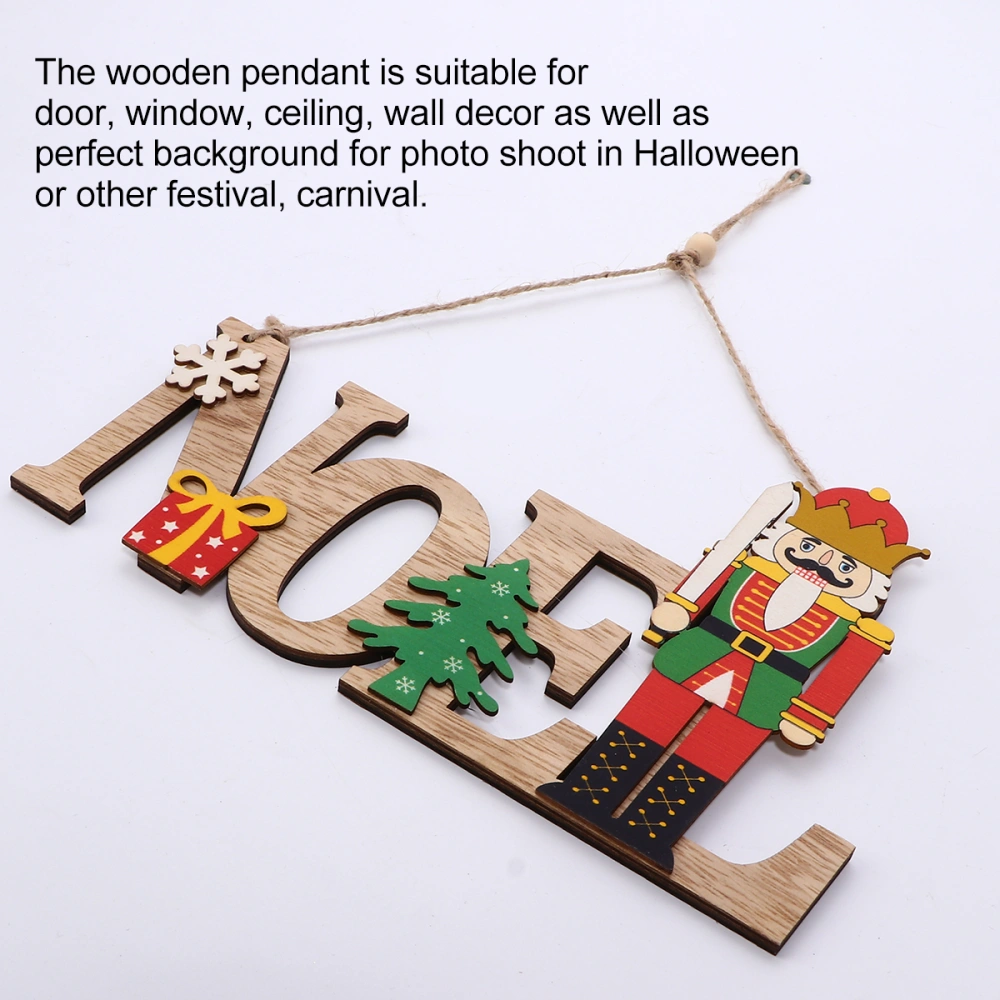 Christmas Hanging Ornament Wooden Tag Christmas Ornament Hanging Crafts for Tree