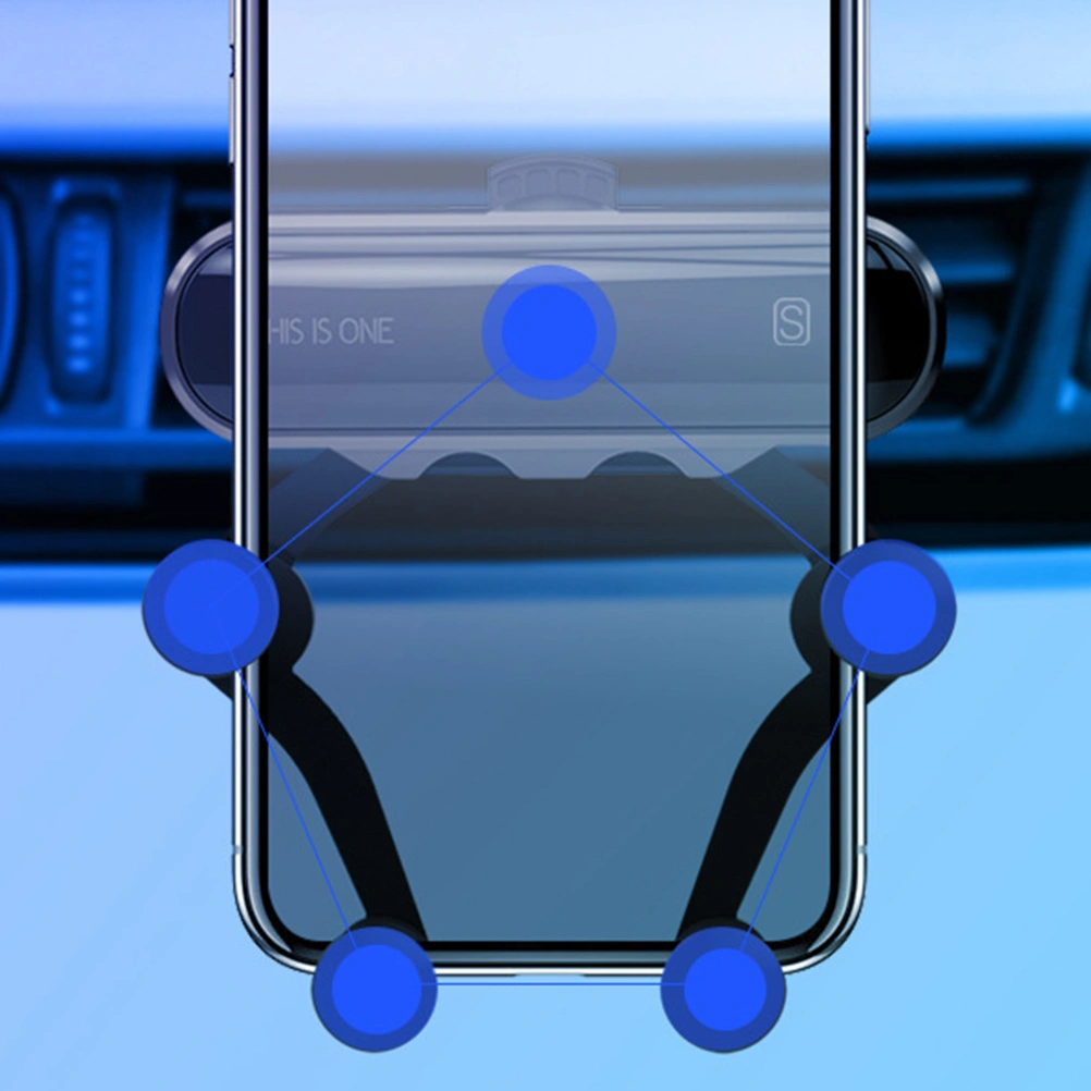 Car Air Vent Mount Gravity Phone Bracket Holder Invisible Telescopic Phone Mount Navigation Stand