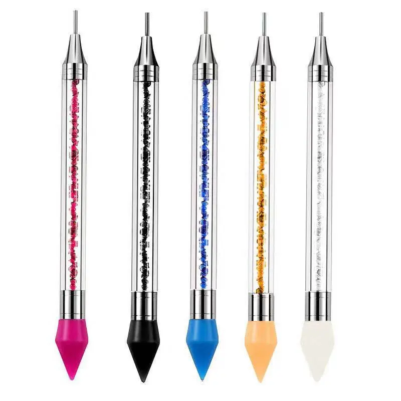 5pcs Diamond Art Pen Wax Heads Drilling Pen Wax Refill Replacement Dotting Pen Refills