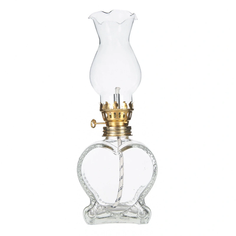 Vintage Kerosene Lamp Glass Oil Lamp Decorative Kerosene Light Table Decor