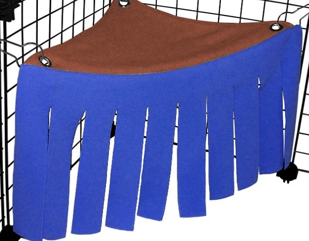 Guinea Pig Hideaway Small Pet Corner Hide Bunny Corner Hammock Hanging Bed Corner Hide