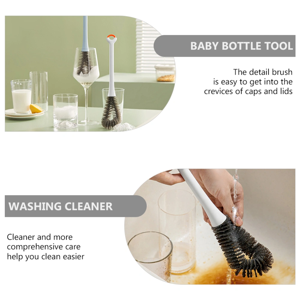 Long Bottle Brush For Baby Bottles Drinks Bottle Cleaning Brush for Washing