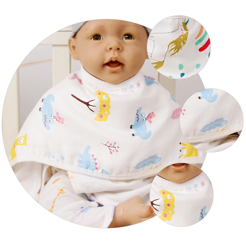 4pcs Baby Bandana Drooling Teething Bibs Baby Boys Girls Absorbent Bibs