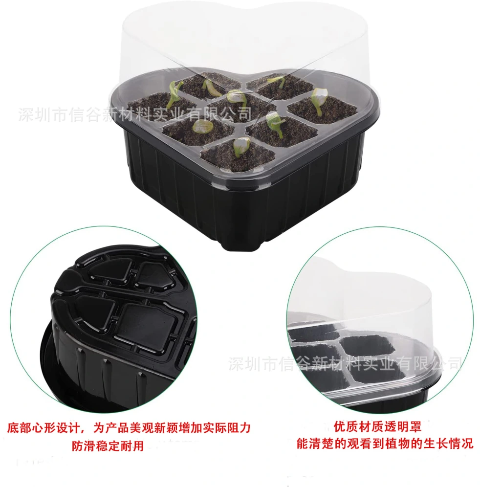 2 Sets of Starter Tray Nursery Planter Starter Trays Sprouting Boxes for Indoor Greenhouse