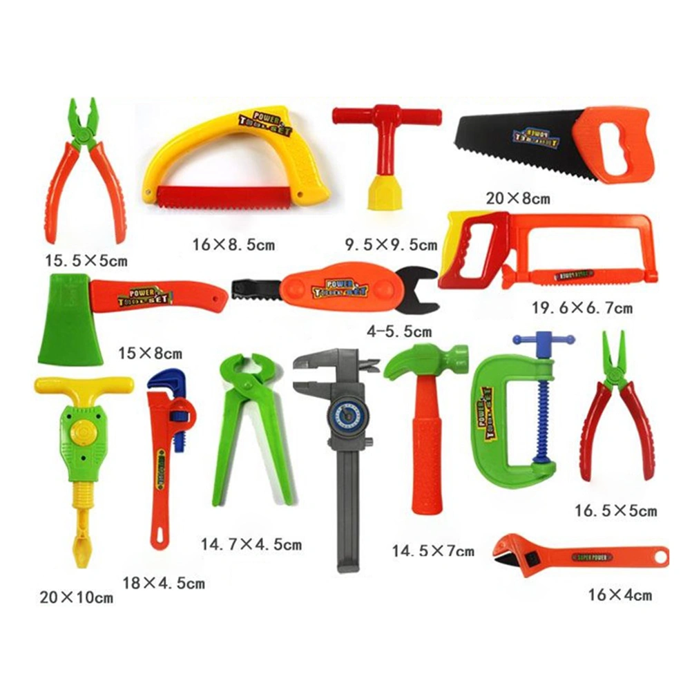 1 Set Children Repair Tools Toy Kids Role Play Pretend Play Toy Set Educational Learning Toys (Random Color)