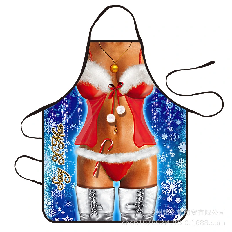 Cooking Apron Unique Pattern Apron Portable Apron Oil-proof Apron Wear-resistant Apron