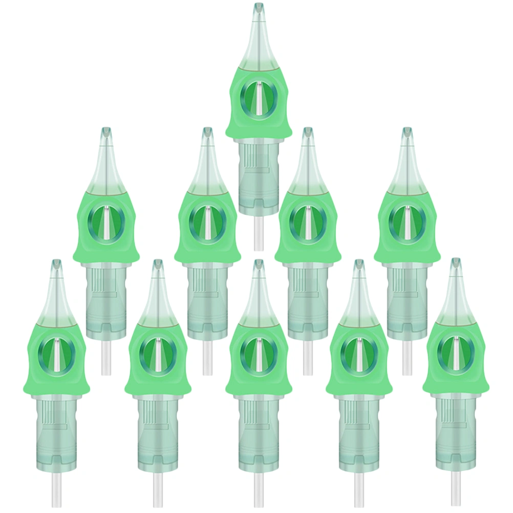 10pcs Tattoo Needles Tattoo Cartridges Shading Needles Tattoo Liner Needles Tattoo Cartridge Tools
