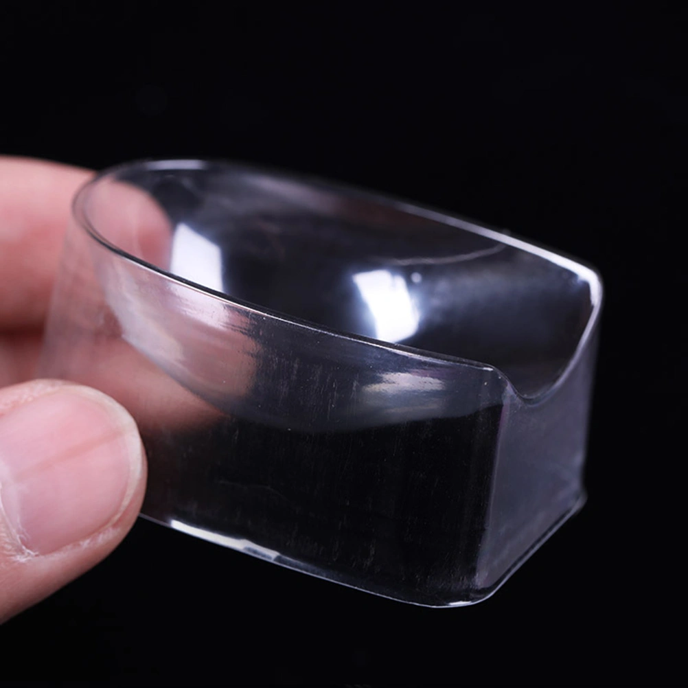 4 Pcs French Dip Nail Container Dipping Nail Powder Tray Nail Tips Mold Guides Manicure Nail Art Tool