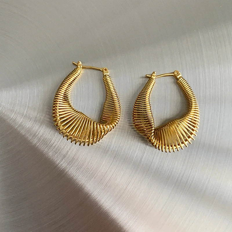 1 Pair Hoop Earrings Fashion Earrings Minimalist Spring Hoop Earrings Women Earrings