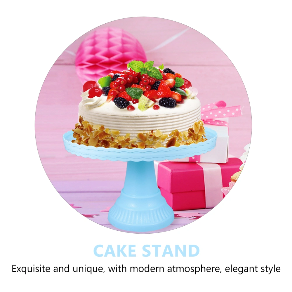 1pc Birthday Wedding Party Cake Display Plate Party Cupcake Storage Stand