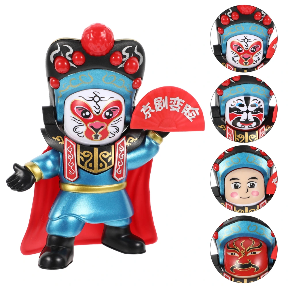 1pc Sichuan Opera Face Doll Traditional Chinese Peking Opera Doll Souvenir Gift