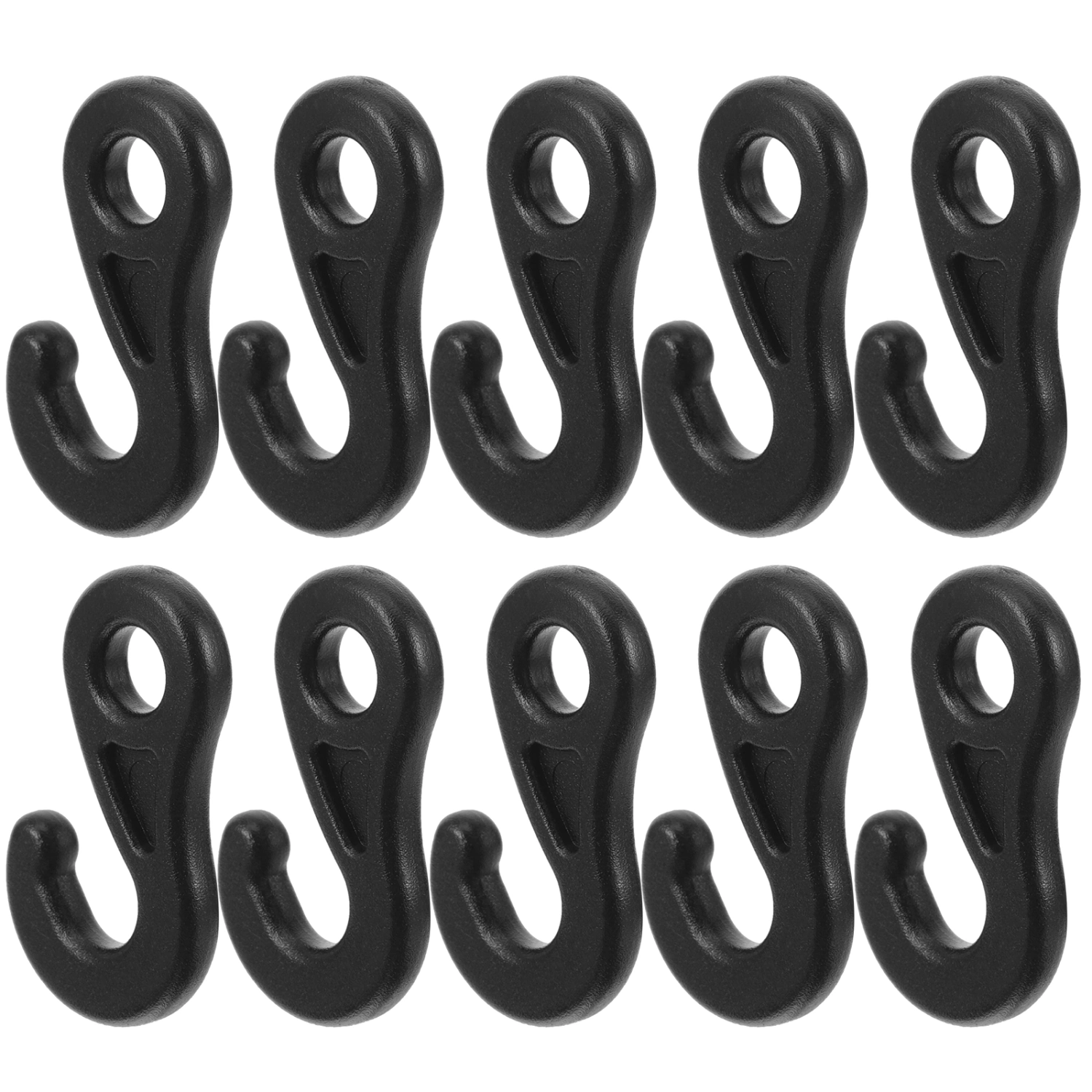 10Pcs Camping Tent Rope Hooks Professional Outdoor Hooks Portable Tent Fixed Outdoor Hooks