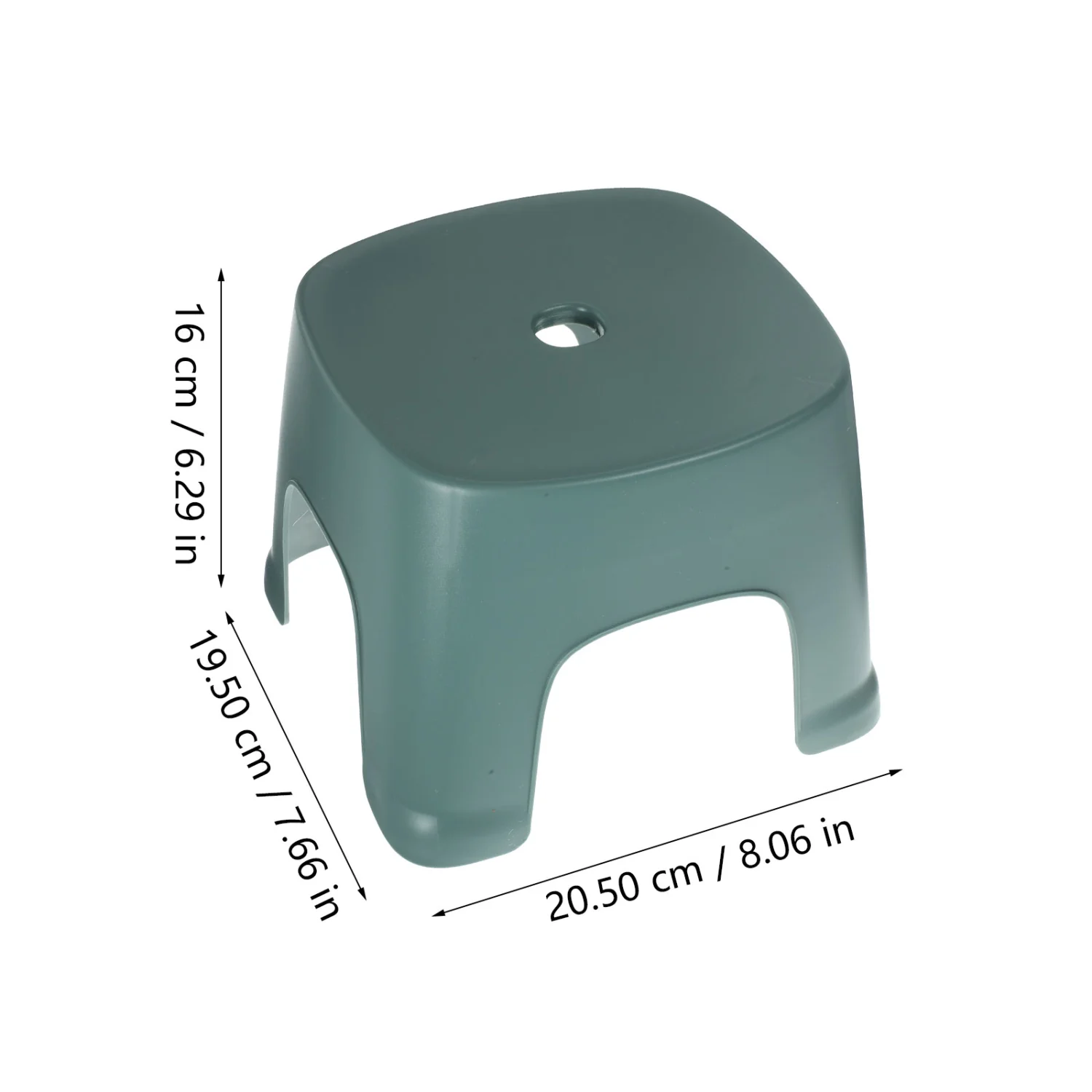 Foot Stool Plastic Step Stool Bathroom Stepping Foot Stool Toilet Step Stool