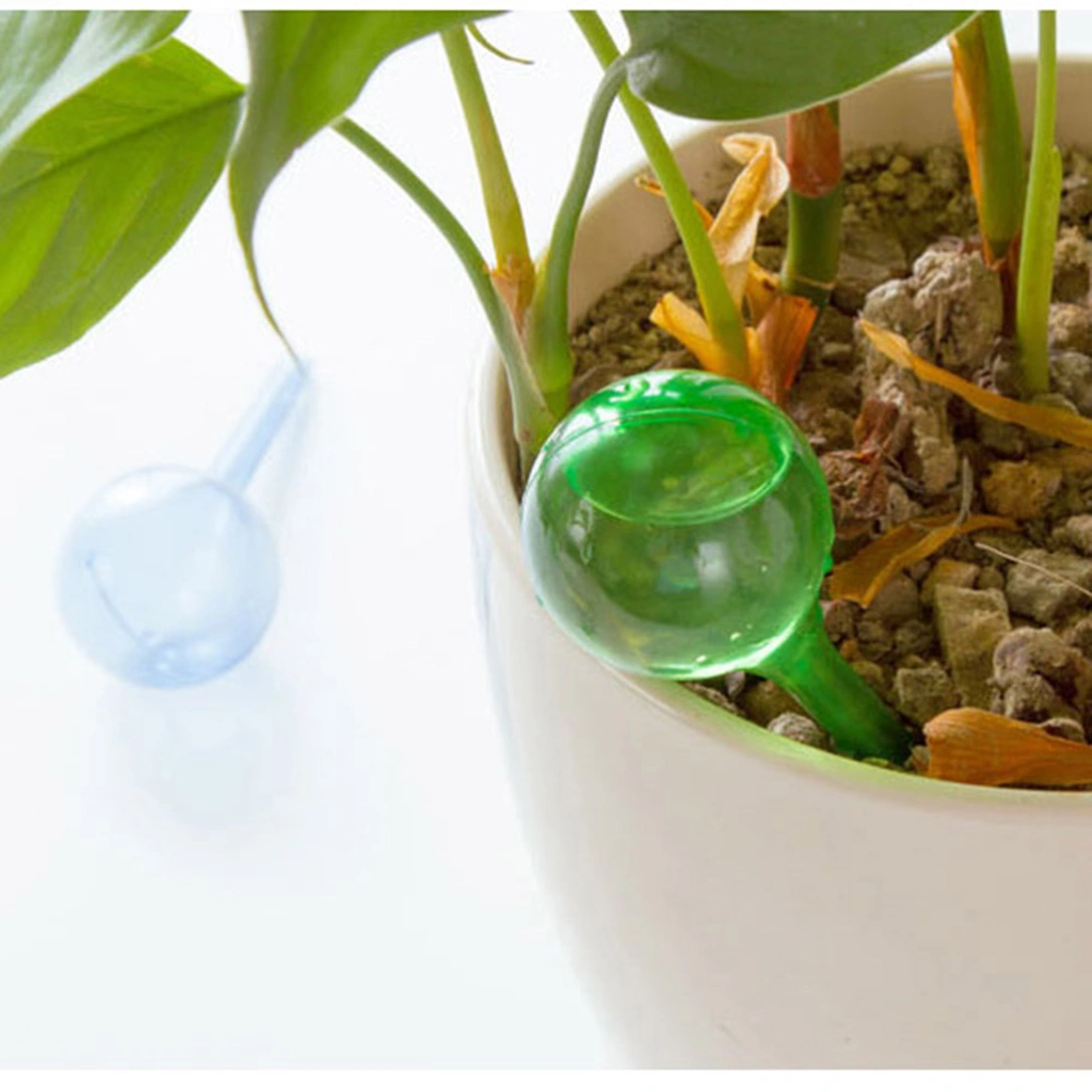 Plastic Ball Automatic Watering Device Transparent Color Lazy Watering Device Home Garden Water House Plants Automatic Self-Watering Lamp Device Large Size