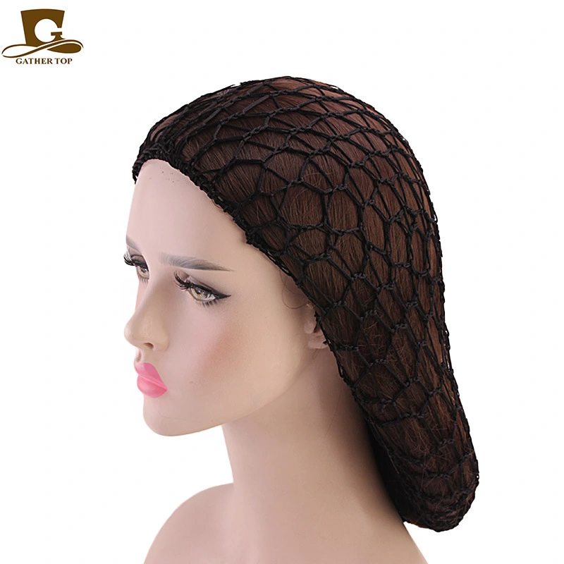 2pcs Mesh Sleeping Hats Crochet Hair Net Mesh Hair Wrap Women Sleeping Caps