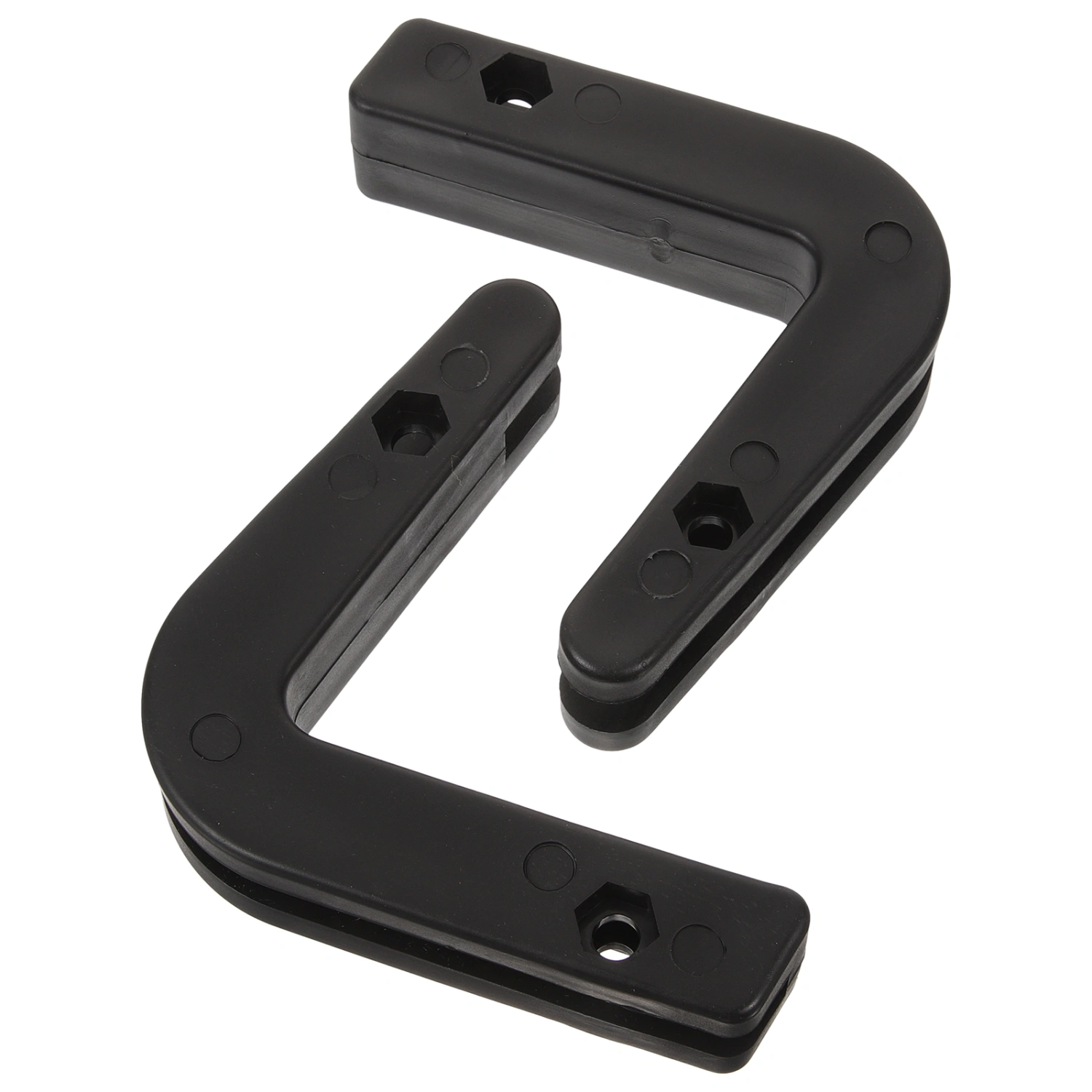 2pcs  Barbell Rack Barbell Bar Wall Hanger Barbell Hanger Wall Mounted Hanger for Barbell Gym Home