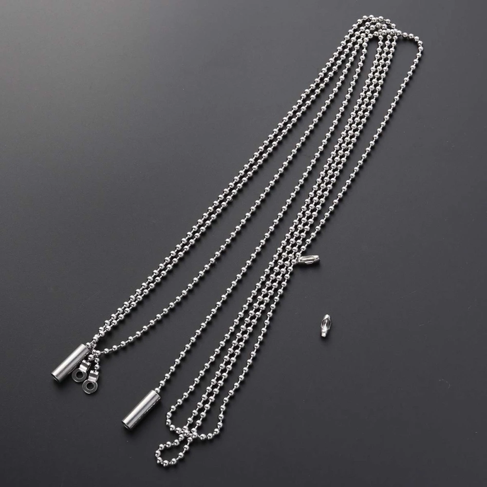 5 pcs Pull Chain Extension Metal Pull Chain Replacement Pull Chain for Ceiling Fan