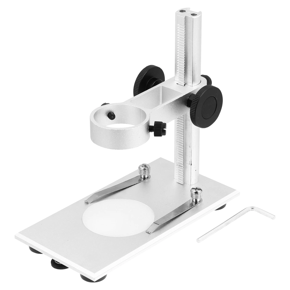 Digital Microscope Bracket Holder Adjustable Base Aluminum Alloy Support