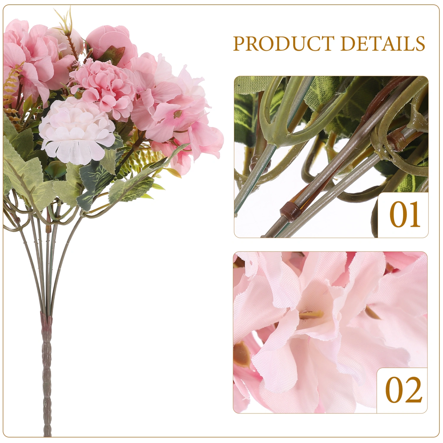 Artificial Flowers Simulation Branches Flowers Bouquet Wedding Artificial Flowers