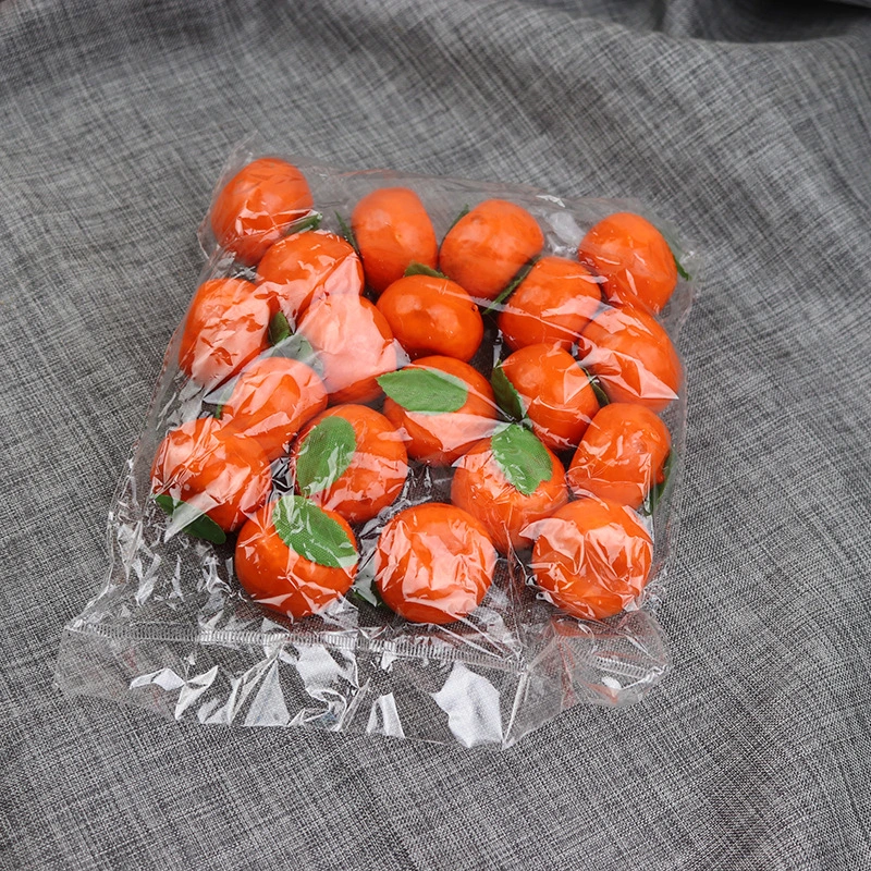 20pcs Simulation Orange Model Ornament Realistic Orange Model Fruit Model Ornament