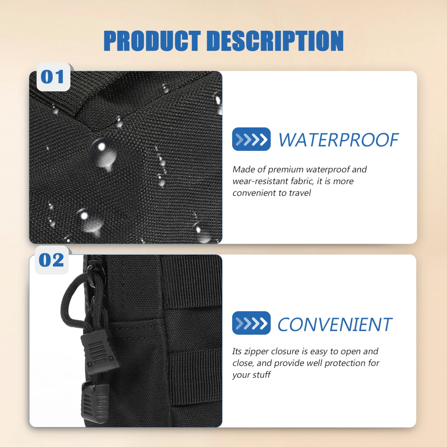 Outdoor Utility Pouch Outdoor Tool Pouch Phone Bag Small Waist Pouch Bag