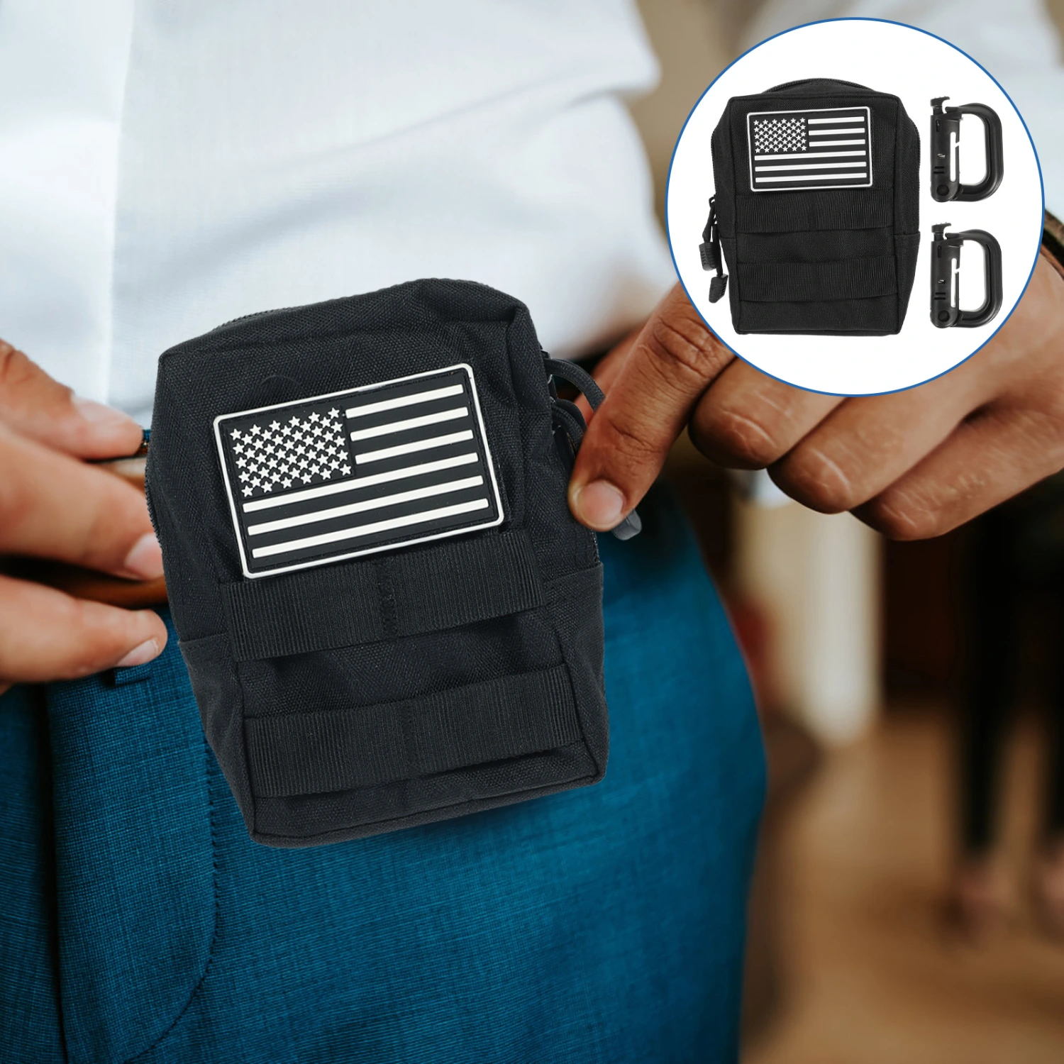 Outdoor Utility Pouch Outdoor Tool Pouch Phone Bag Small Waist Pouch Bag