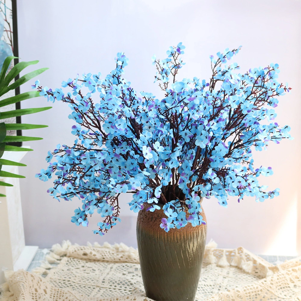 3pcs Artificial Babysbreath Bouquet Realistic Fake Flower Branches Wedding Party Flower Decor