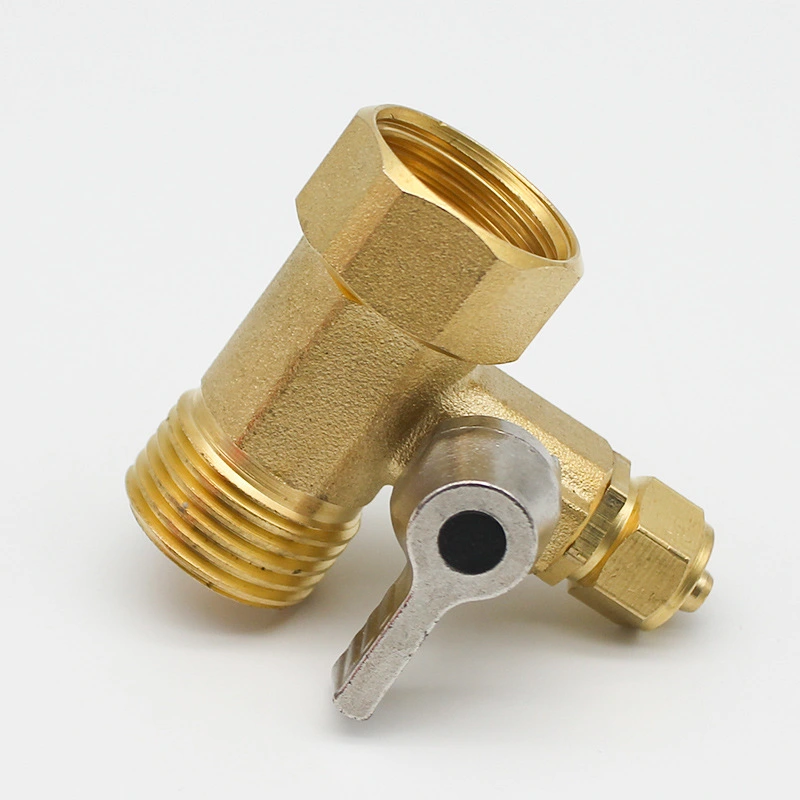 Ball Valve Water Shut Off Valve 3-way Irrigation Pipe Fitting System Valve Supply