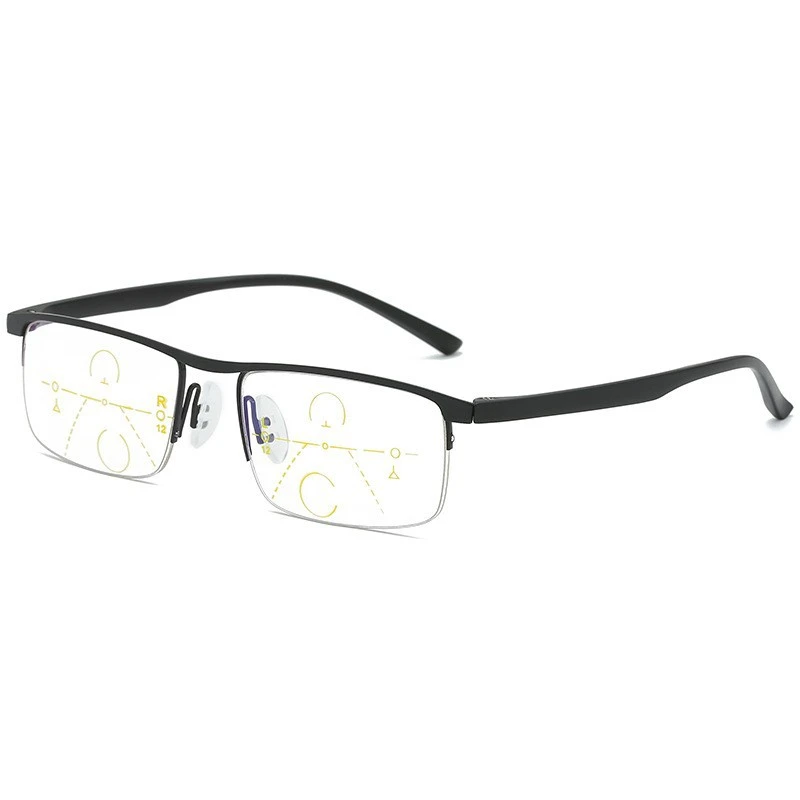 2pcs Convenient Reader Glasses Portable Reading Glasses Household Magnifying Eyeglass