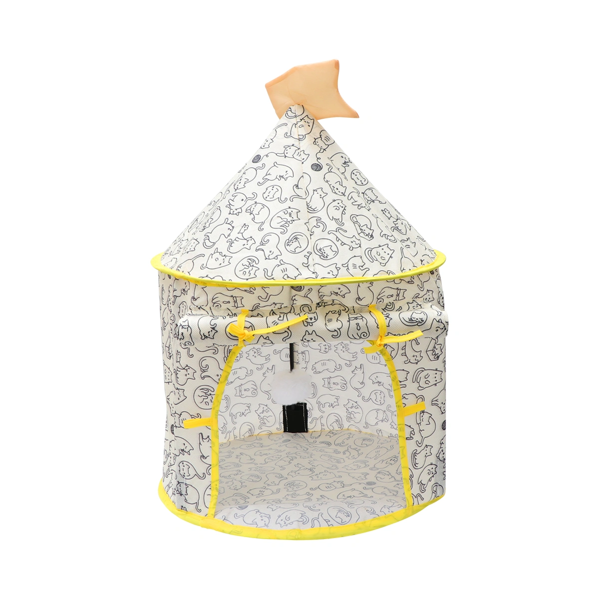 Pet Sleeping Tent Cat Premium Indoor Bed Pet House Pet Supplies for Cat Kitten (Pet House)