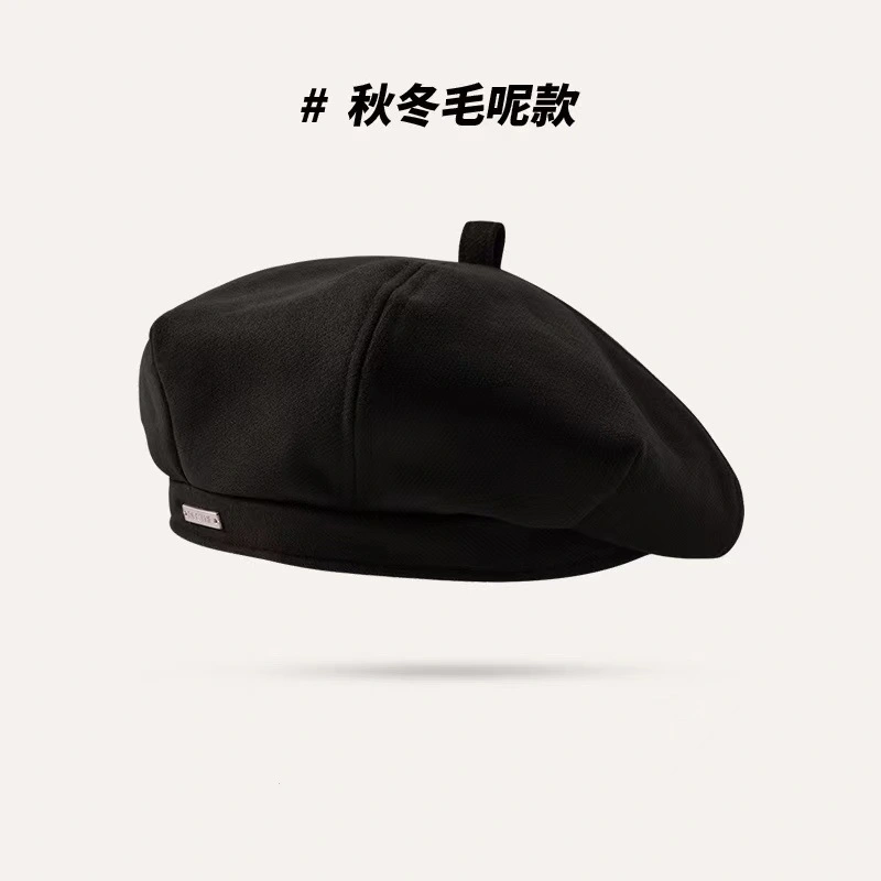 Casual Beret Hat Black Beret Hat Decorative Beret Hat Women Beret Hat for Painter