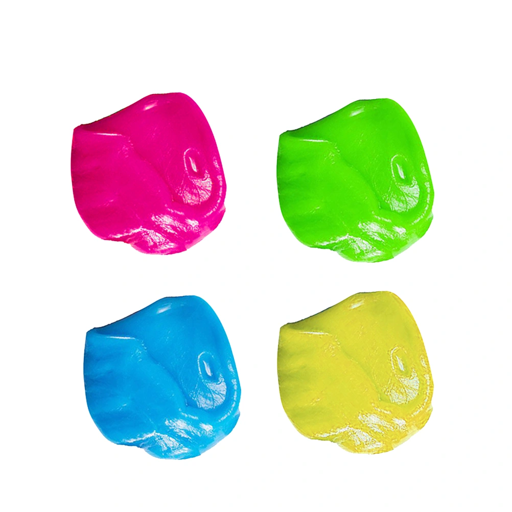 4 Packs Practical Computer Keyboard Cleaning Tool Corner Dust Removing Gel (82g/Pack, Random Color)