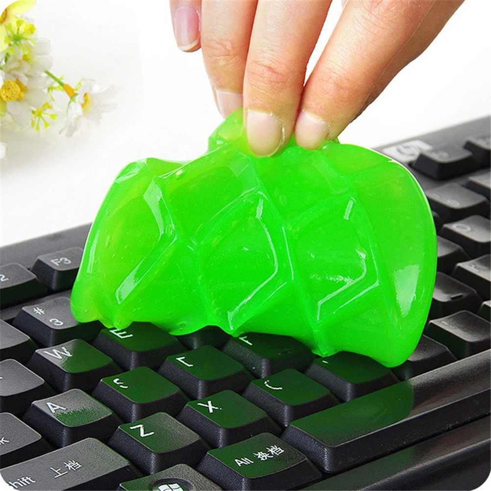 4 Packs Practical Computer Keyboard Cleaning Tool Corner Dust Removing Gel (82g/Pack, Random Color)