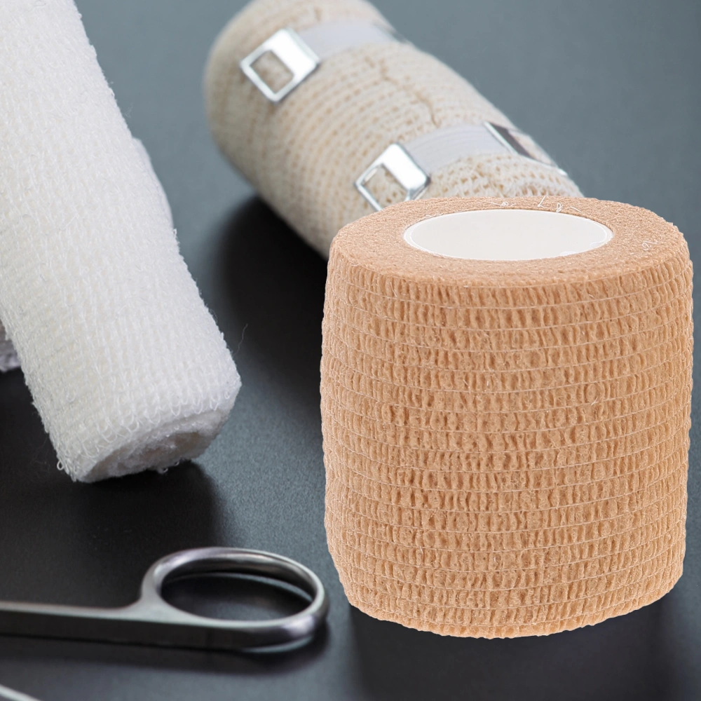 12 Rolls Self Adhesive Bandage Wrap Elastic Bandage Wrap for Sports Injury Pet