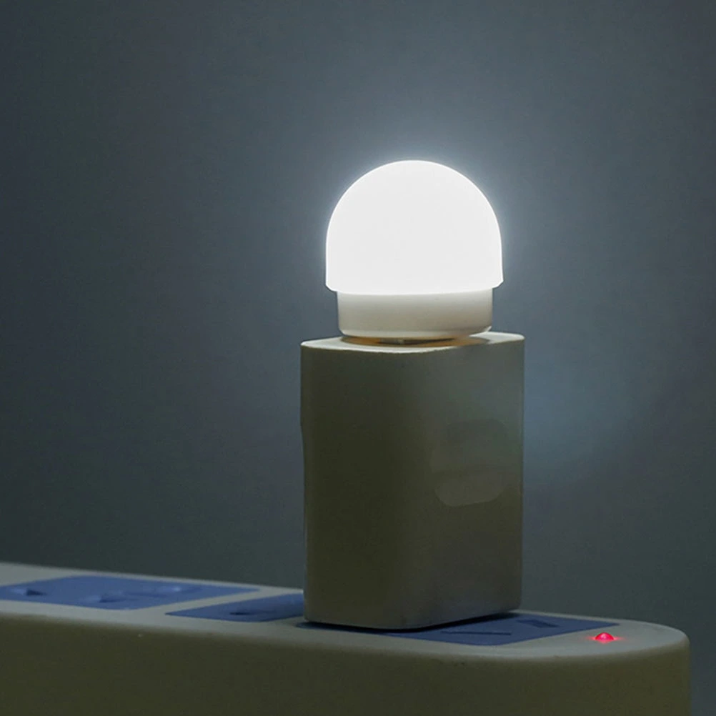 2 Pcs USB Lights Bedroom Mini LED Night Lamps Portable LED Emergency Lights