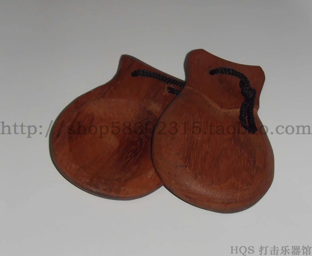 Percussion Instrument Castanet Wooden Castanet Children Rhythm Castanet Small Castanet