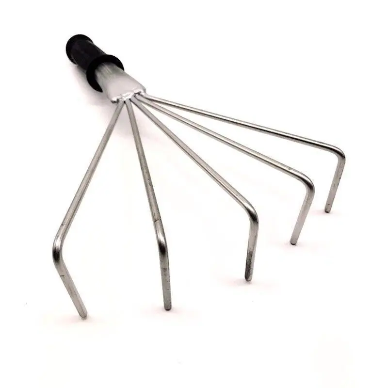 Stainless Steel Rake Sand Flat Dust Rake Tile Flat Dust Rake Sand Flat Rake Home Flat Ash Rake