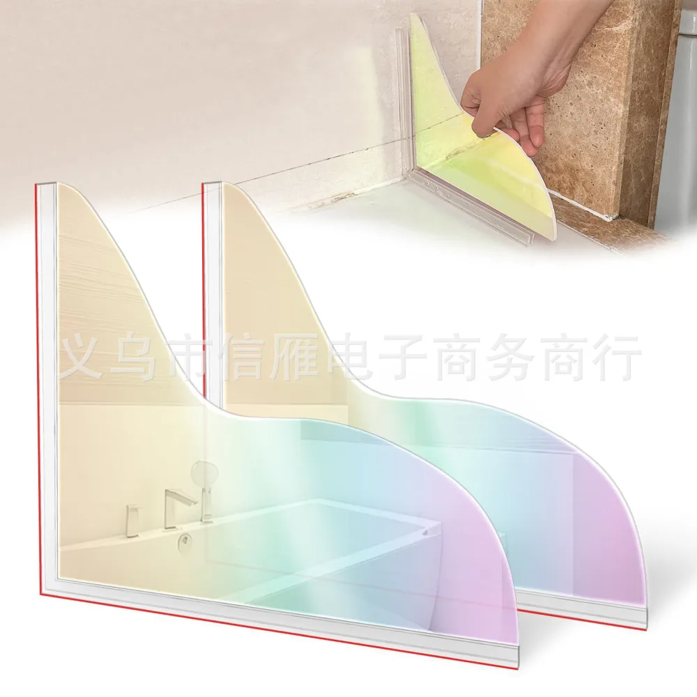 Bathtub Splash Guard Washbasin Corner Splash Guard Tub Corner Splash Guard for Bathroom