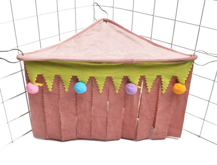 Guinea Pig Hideout Hideaway Rabbit Hide Hammock Toy Pet Hammock Cage Accessory