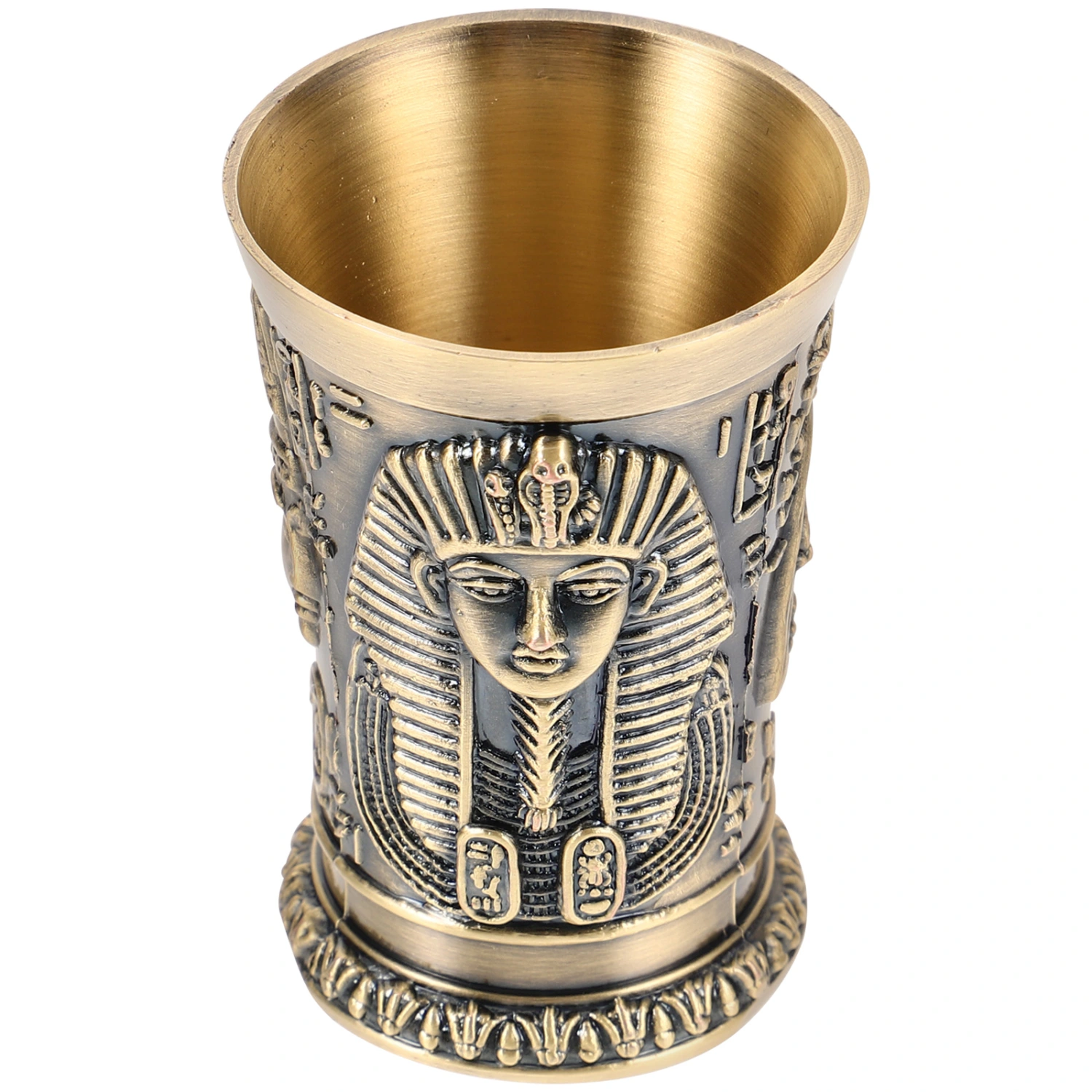 Shot Glass Metal Wine Cup Vintage Shot Glass Decorative Wine Cup Copper Wine Cup