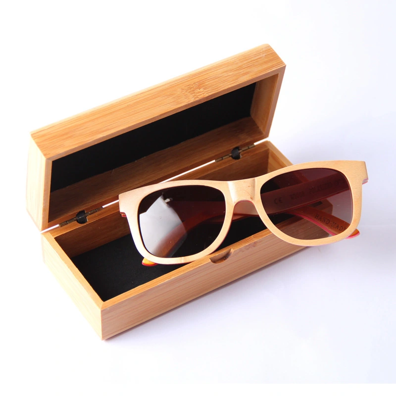 Natural Wooden Glasses Case Multi-functional Storage Box Sunglasses Wood Holder