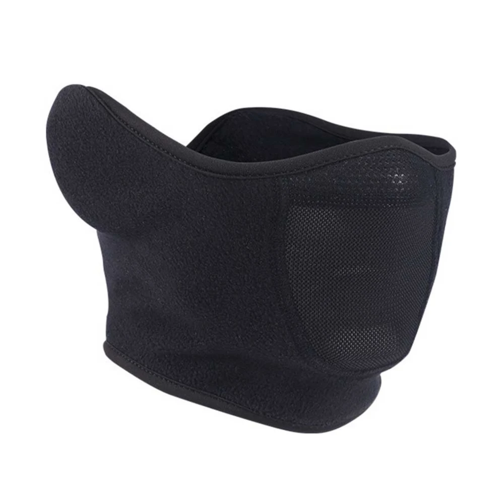 Winter Cold-Proof Mask Windproof Mouth Mask Full Ears Protection Mask for Men Women (Black)