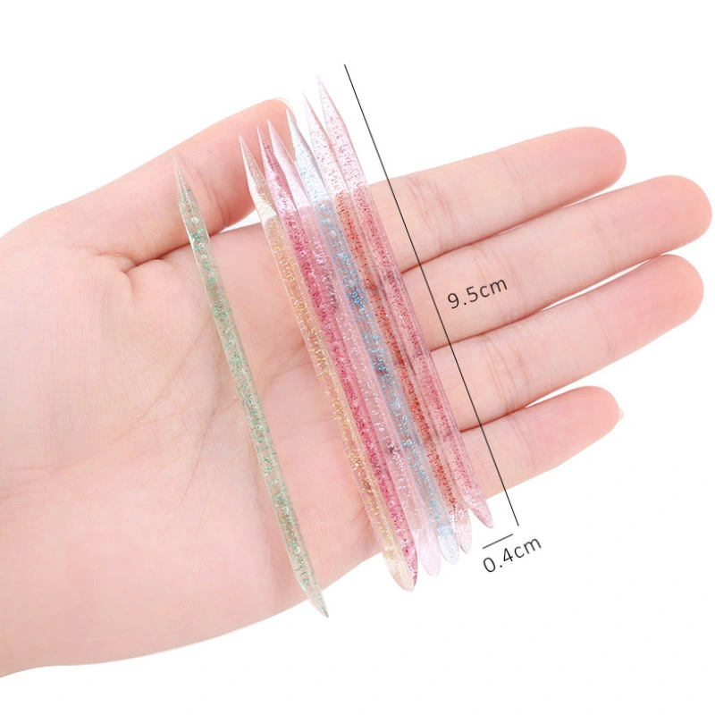 100pcs Nail Rhinestone Picker Pens Dual Ends Rhinestone Picking Sticks Manicure Dotting Pens