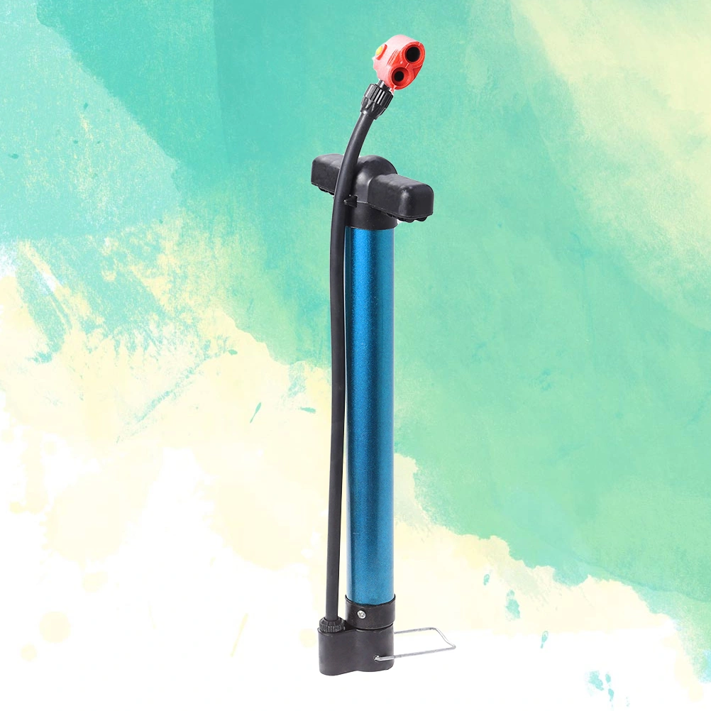Sports Ball Pump with Pin Needle Inflator for Basketball Football (Blue)