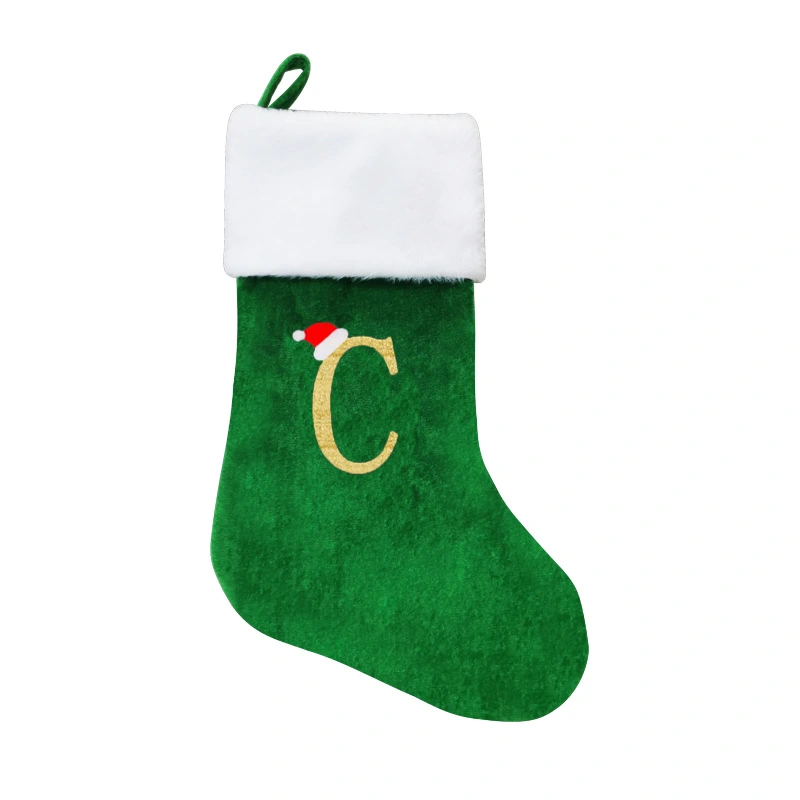 Christmas Stocking Party Decorative Stocking Xmas Tree Gift Sock Holiday Decoration